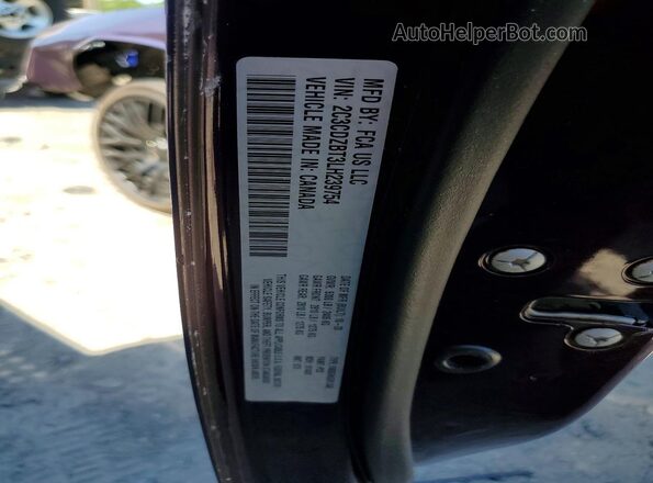 2C3CDZBT3LH239754 2020 DODGE CHALLENGER Purple Engine compartment view