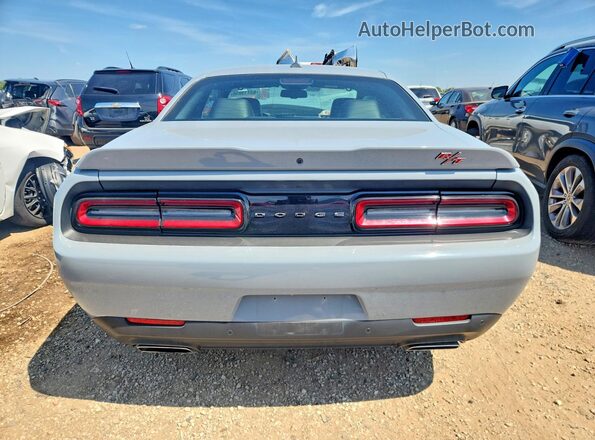 2C3CDZBT3LH240225 2020 DODGE CHALLENGER Gray Rear view