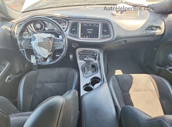 2C3CDZBT3LH240225 2020 DODGE CHALLENGER Gray Dashboard view