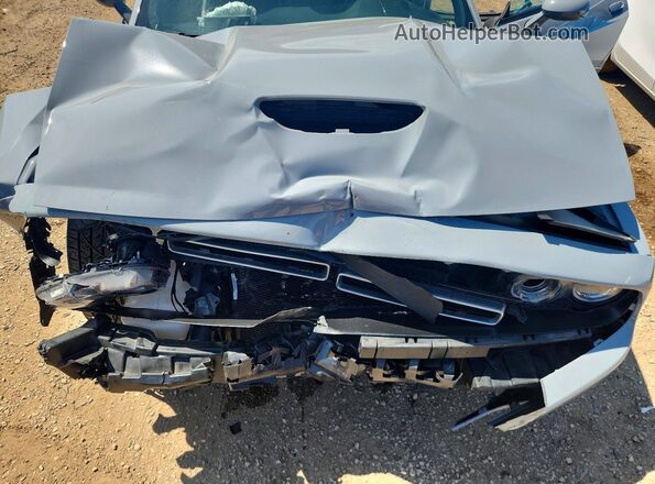 2C3CDZBT3LH240225 2020 DODGE CHALLENGER Gray Rear interior view