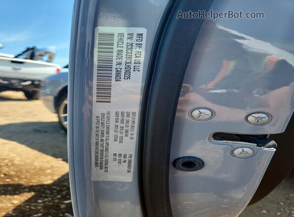 2C3CDZBT3LH240225 2020 DODGE CHALLENGER Gray VIN sticker view
