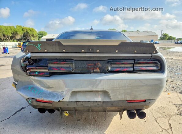 2C3CDZBT3LH242797 2020 DODGE CHALLENGER Gray უკანა ხედი