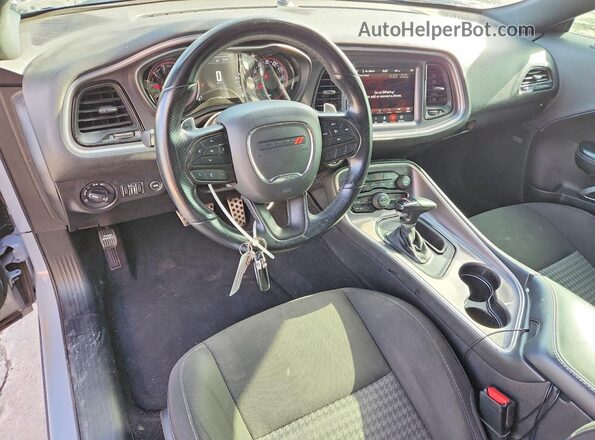 2C3CDZBT3LH242797 2020 DODGE CHALLENGER Gray წინა პანელის ხედი