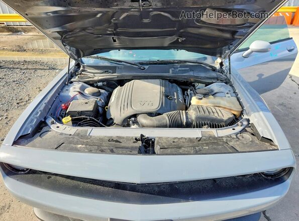 2C3CDZBT3LH242797 2020 DODGE CHALLENGER Gray უკანა სალონის ხედი