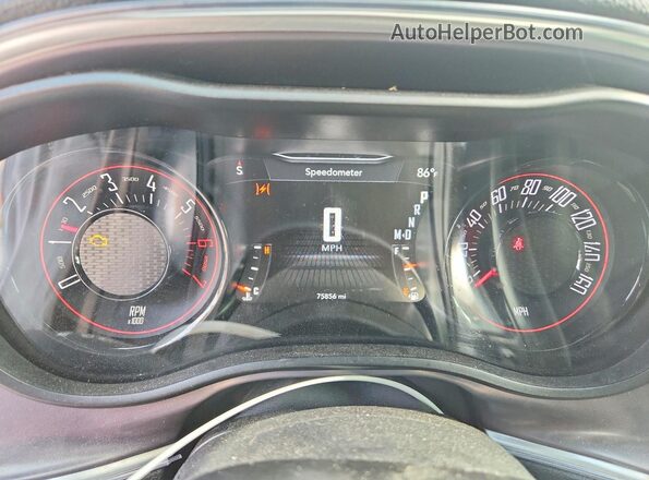 2C3CDZBT3LH242797 2020 DODGE CHALLENGER Gray ხელსაწყოთა პანელის ხედი
