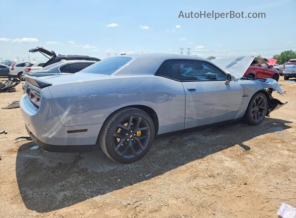 2C3CDZBT3MH572828 2021 DODGE CHALLENGER Серый Задняя правая четверть