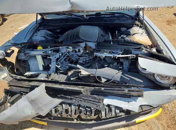 2C3CDZBT3MH572828 2021 DODGE CHALLENGER Серый Вид задней части салона