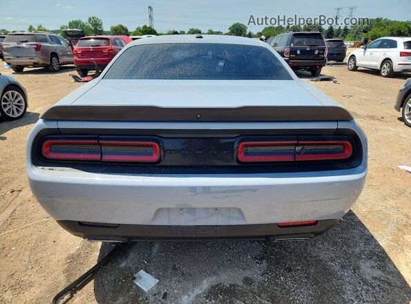 2C3CDZBT3MH572828 2021 DODGE CHALLENGER Серый Вид сзади