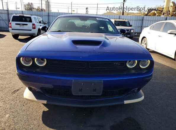 2C3CDZBT3MH623664 2021 DODGE CHALLENGER Синий Вид спереди