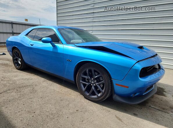 2C3CDZBT3PH610918 2023 DODGE CHALLENGER Blue Առջևի աջ