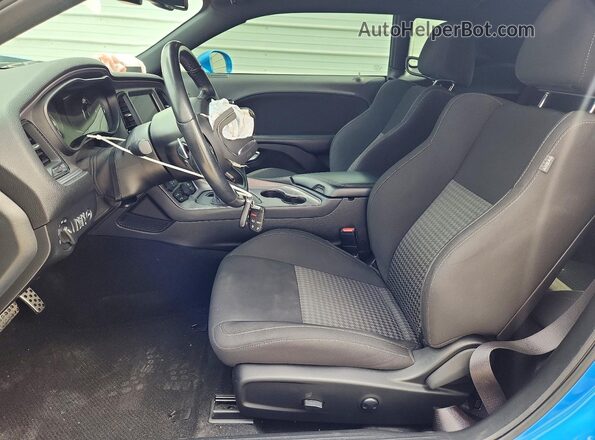 2C3CDZBT3PH610918 2023 DODGE CHALLENGER Blue Սալոնի դիմացի տեսք