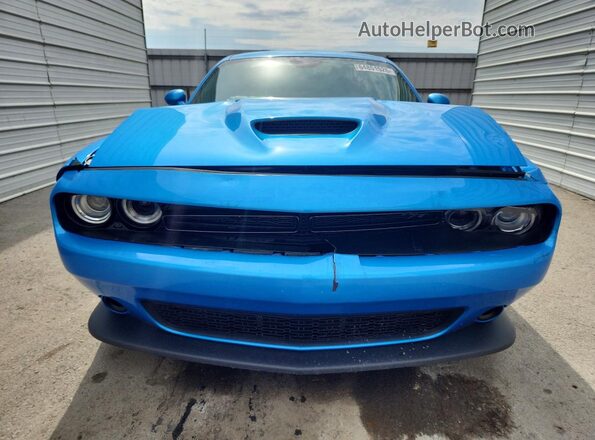 2C3CDZBT3PH610918 2023 DODGE CHALLENGER Blue Դիմացի տեսք