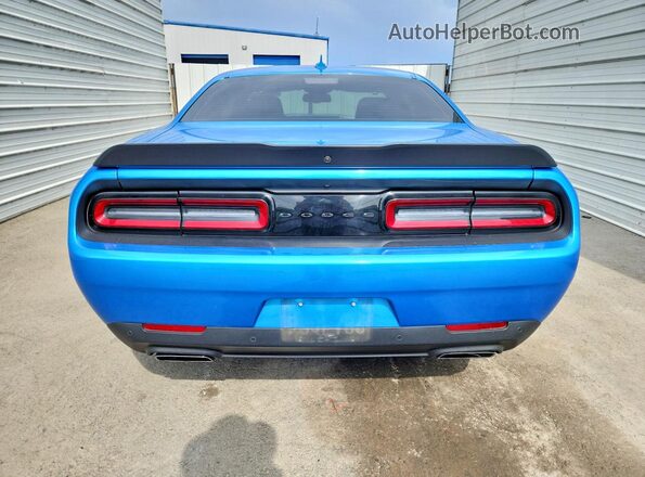 2C3CDZBT3PH610918 2023 DODGE CHALLENGER Blue Հետևի տեսք
