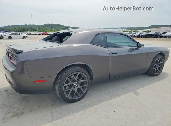 2C3CDZBT4JH116722 2018 DODGE CHALLENGER Gray Tył prawy