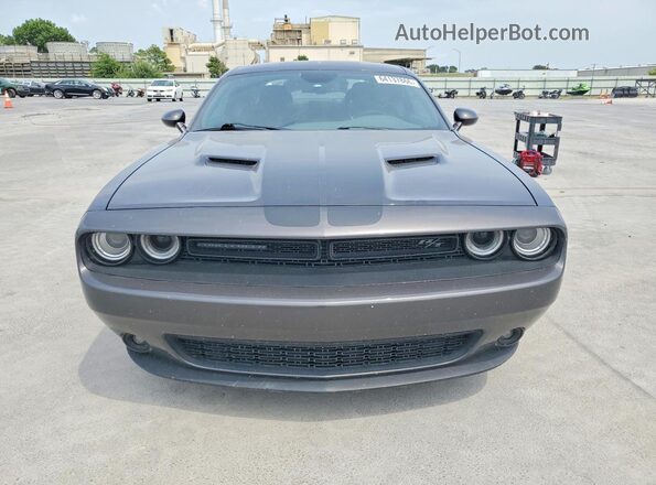 2C3CDZBT4JH116722 2018 DODGE CHALLENGER Gray Widok z przodu
