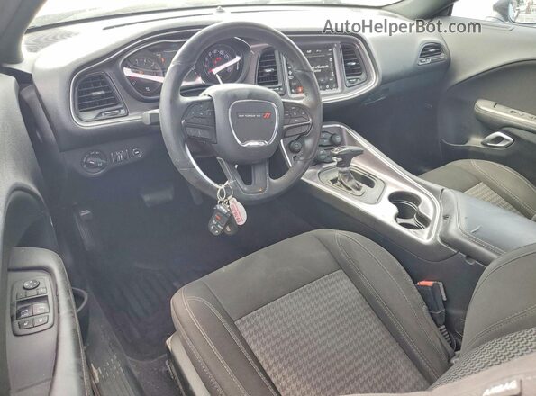 2C3CDZBT4JH116722 2018 DODGE CHALLENGER Gray Widok deski rozdzielczej