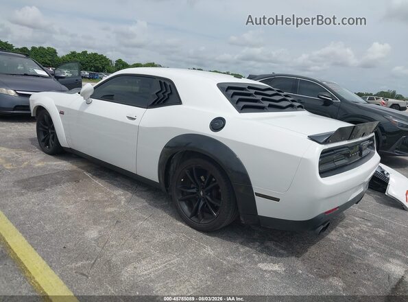 2C3CDZBT4KH659621 2019 DODGE CHALLENGER Белый Задняя левая четверть
