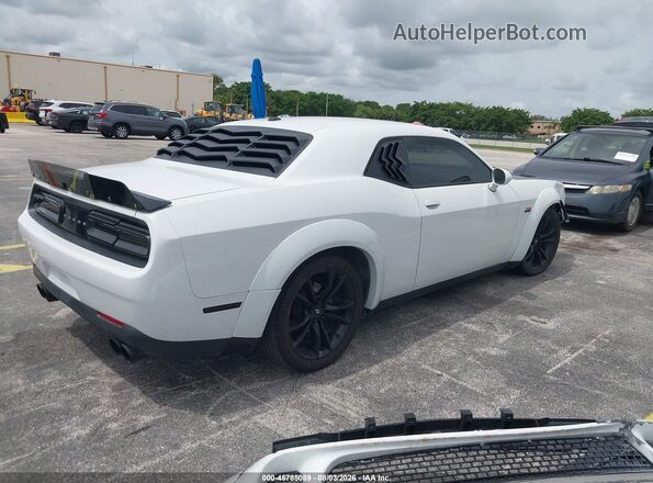 2C3CDZBT4KH659621 2019 DODGE CHALLENGER Белый Задняя правая четверть