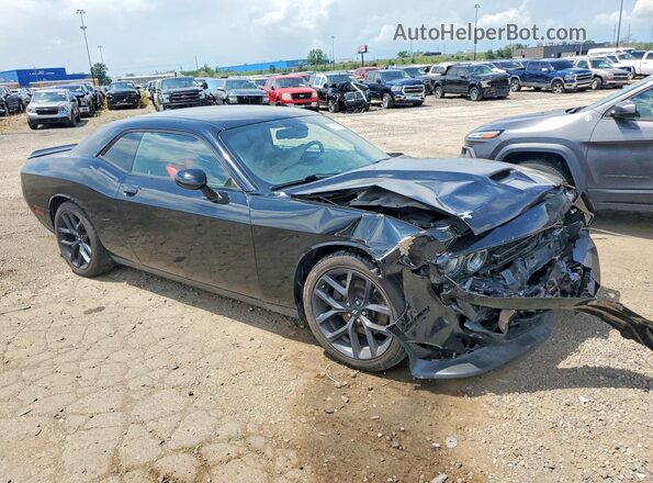 2C3CDZBT4KH708767 2019 DODGE CHALLENGER Black წინა მარჯვენა