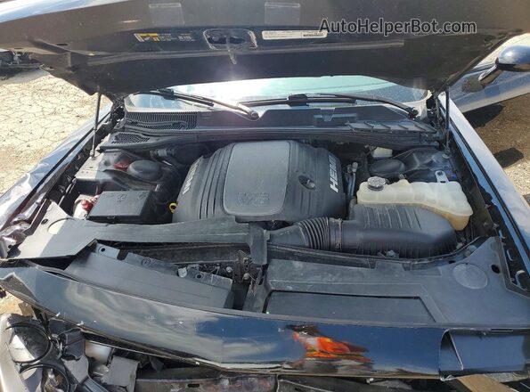 2C3CDZBT4KH708767 2019 DODGE CHALLENGER Black უკანა სალონის ხედი
