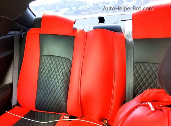 2C3CDZBT4KH708767 2019 DODGE CHALLENGER Black უკანა სავარძლების ხედი