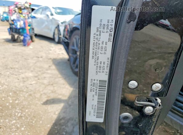 2C3CDZBT4KH708767 2019 DODGE CHALLENGER Black ძრავის განყოფილების ხედი