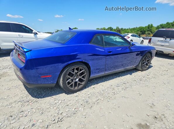 2C3CDZBT4KH747911 2019 DODGE CHALLENGER Blue უკანა მარჯვენა