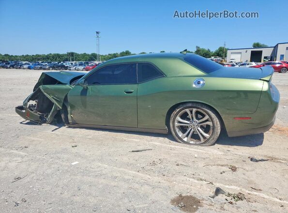 2C3CDZBT4LH214992 2020 DODGE CHALLENGER Green Задня ліва чверть