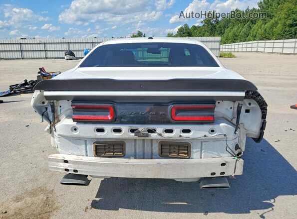 2C3CDZBT4NH249857 2022 DODGE CHALLENGER White უკანა ხედი