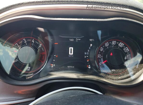 2C3CDZBT4NH249857 2022 DODGE CHALLENGER White ხელსაწყოთა პანელის ხედი