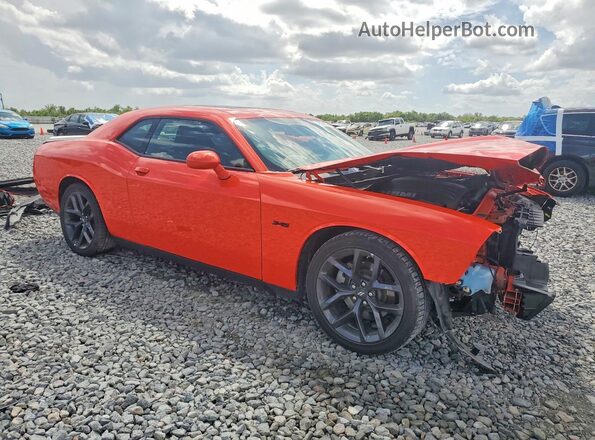 2C3CDZBT4PH662445 2023 DODGE CHALLENGER Orange Przód prawy
