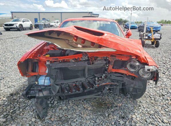 2C3CDZBT4PH662445 2023 DODGE CHALLENGER Orange Widok z przodu