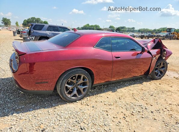 2C3CDZBT5JH259985 2018 DODGE CHALLENGER Maroon Rear right