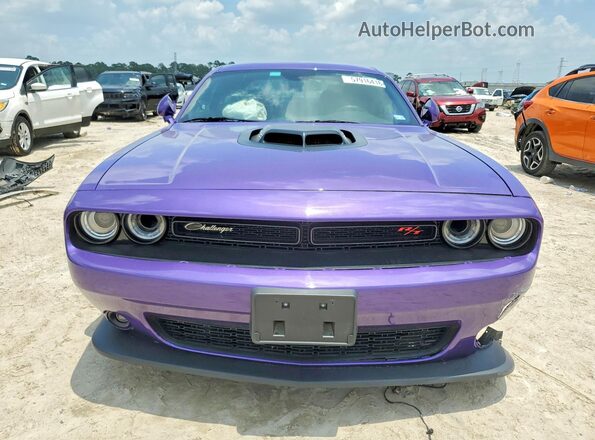 2C3CDZBT5PH605798 2023 DODGE CHALLENGER Purple წინა ხედი