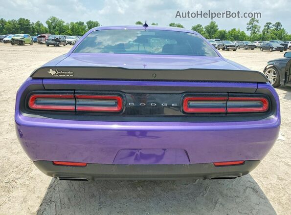 2C3CDZBT5PH605798 2023 DODGE CHALLENGER Purple უკანა ხედი