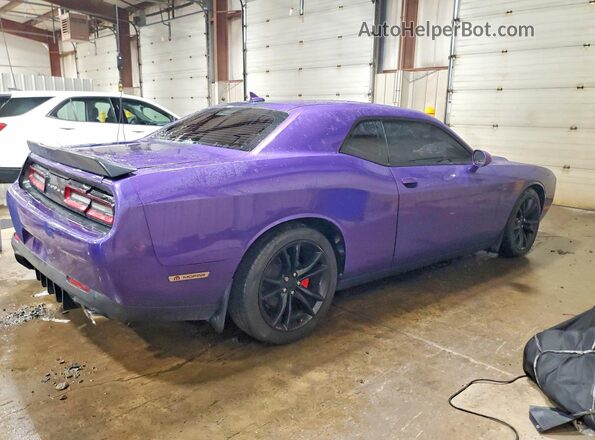 2C3CDZBT6GH202591 2016 DODGE CHALLENGER Purple Trasero derecho