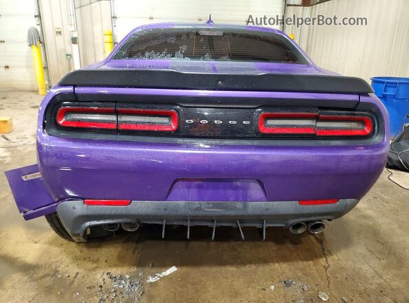 2C3CDZBT6GH202591 2016 DODGE CHALLENGER Purple Vista trasera