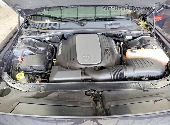 2C3CDZBT6JH130928 2018 DODGE CHALLENGER Charcoal Вид задньої частини салону