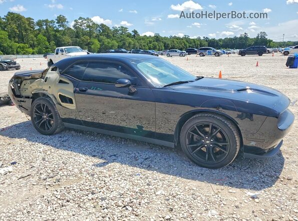 2C3CDZBT6JH199828 2018 DODGE CHALLENGER Black Przód prawy