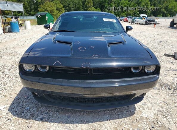 2C3CDZBT6JH199828 2018 DODGE CHALLENGER Black Widok z przodu
