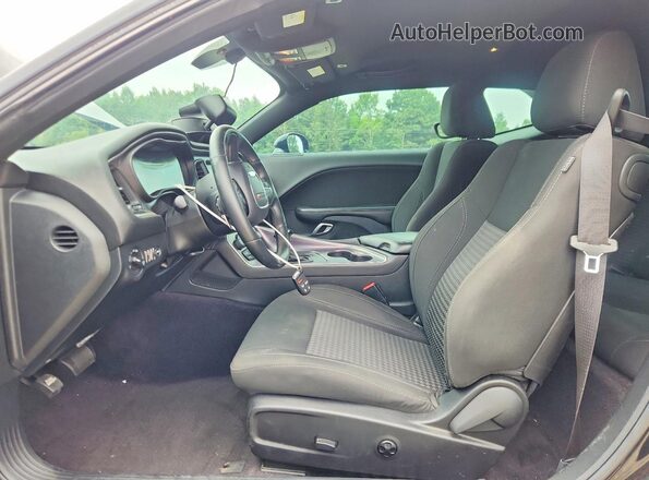 2C3CDZBT6JH246260 2018 DODGE CHALLENGER Black Vista interior delantera
