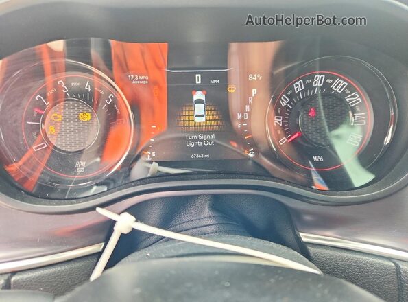 2C3CDZBT6JH246260 2018 DODGE CHALLENGER Black Vista del cuadro de instrumentos