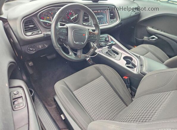2C3CDZBT6JH246260 2018 DODGE CHALLENGER Black Vista del salpicadero