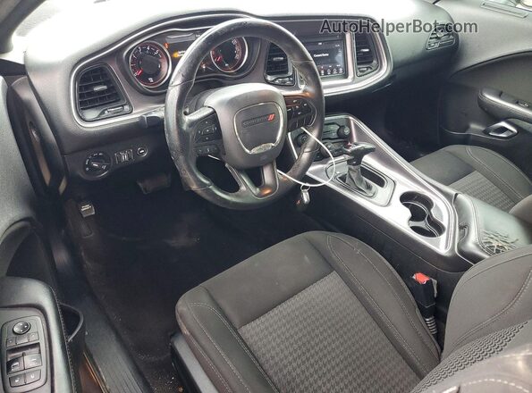 2C3CDZBT6JH294342 2018 DODGE CHALLENGER Серый Вид панели приборов