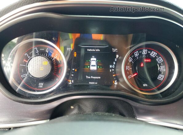 2C3CDZBT6JH294342 2018 DODGE CHALLENGER Серый Вид щитка приборов