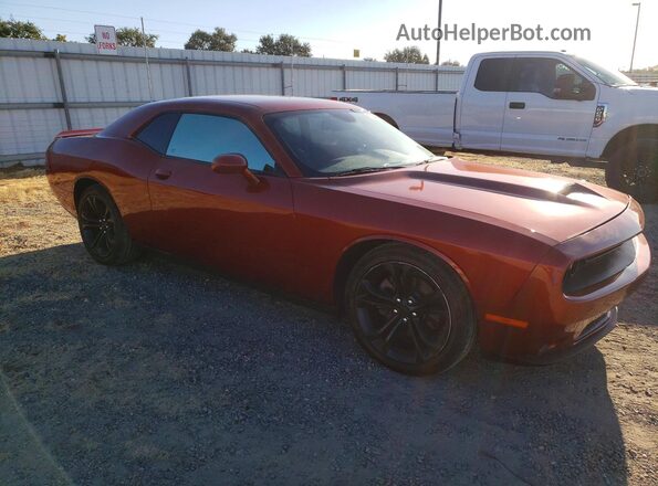 2C3CDZBT6MH526524 2021 DODGE CHALLENGER Orange Przód prawy