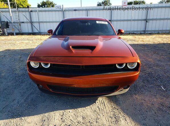 2C3CDZBT6MH526524 2021 DODGE CHALLENGER Orange Widok z przodu