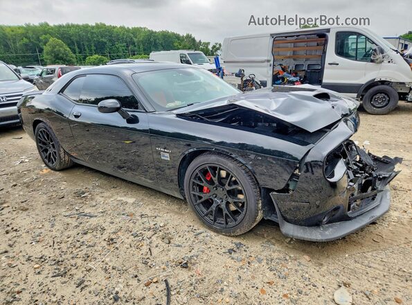 2C3CDZBT6MH641818 2021 DODGE CHALLENGER Black Przód prawy