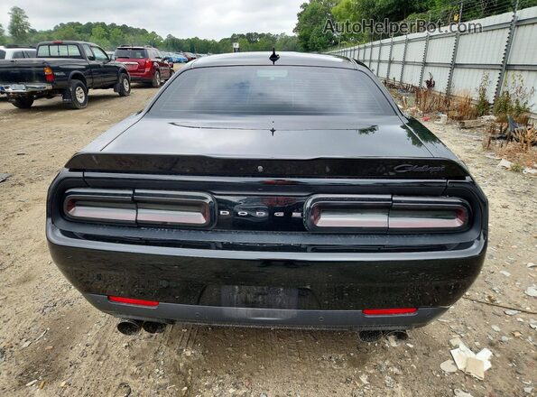 2C3CDZBT6MH641818 2021 DODGE CHALLENGER Black Widok z tyłu