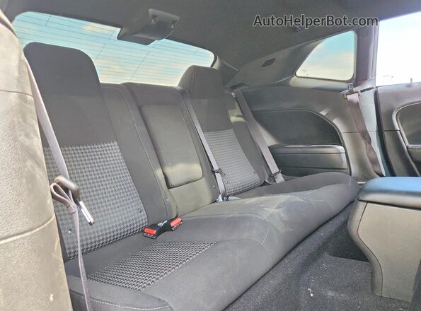 2C3CDZBT6NH101578 2022 DODGE CHALLENGER Blue Vista de los asientos traseros